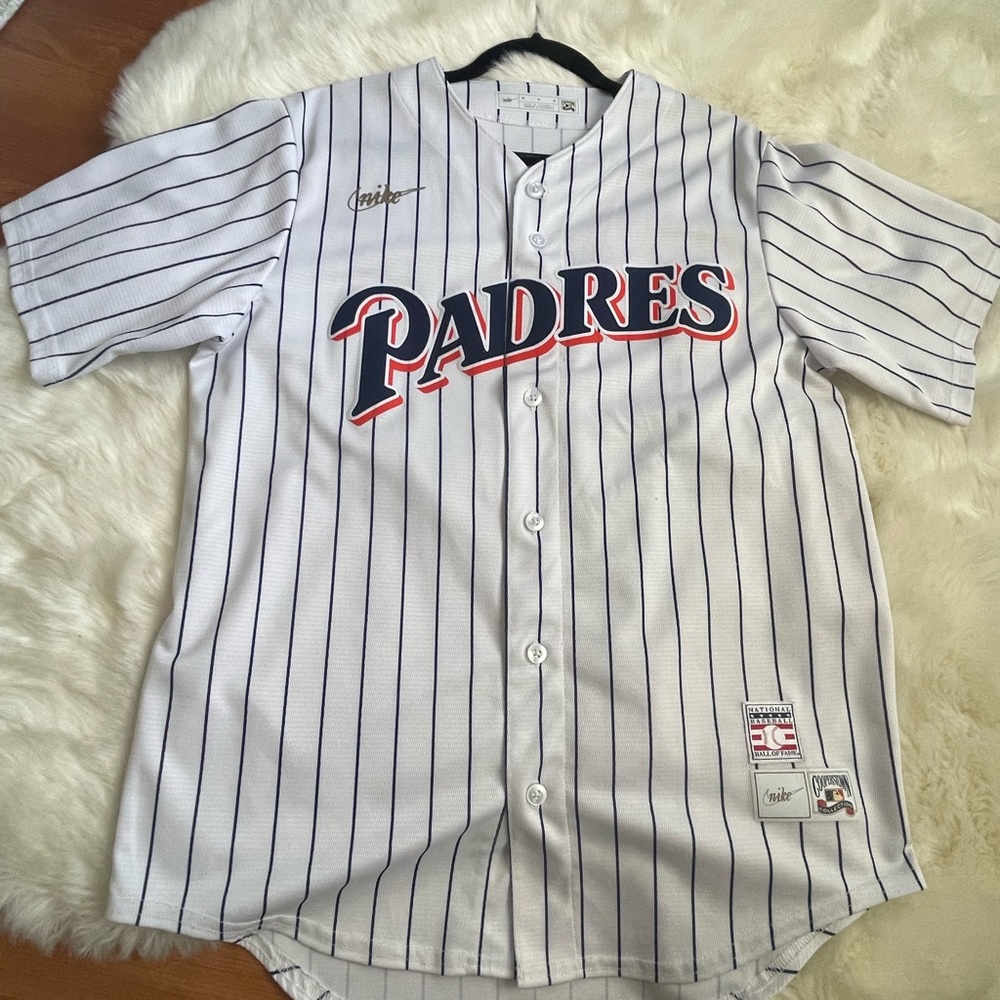 Nike Mens San Diego Padres TONY GWYNN Collection Limited Edition Jersey MEDIUM